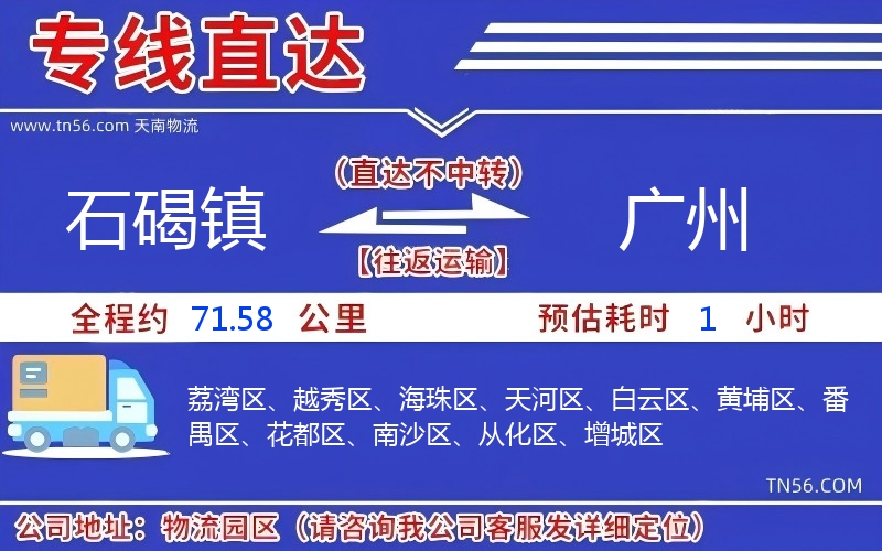 石碣鎮(zhèn)到廣州物流公司